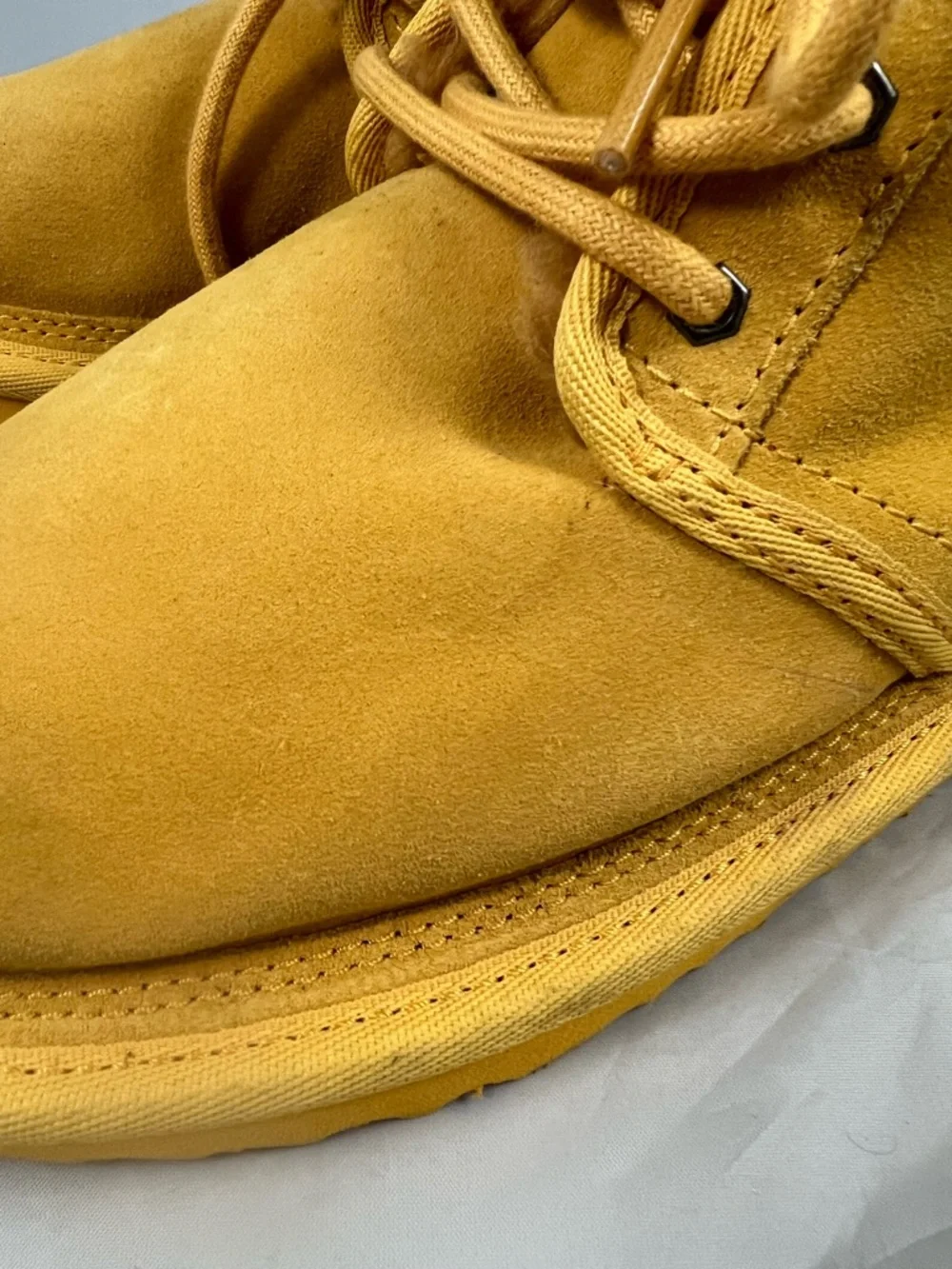 UGG Neumel II Suede Ankle Boots Youth 3 Yellow